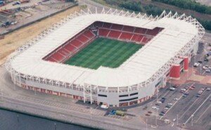 Riverside stadium Middlesbrough